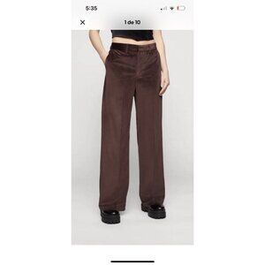 Levi’s  baggy Pants Size30X31 Women’s Throusers Velvet Straight Leg Brown New